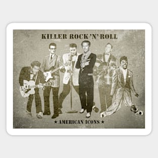 Killer Rock ‘N’ Roll - American Icons Magnet